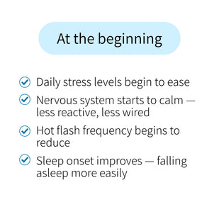 Regain your calm, sleep better