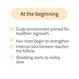 Redensify your hair from the root